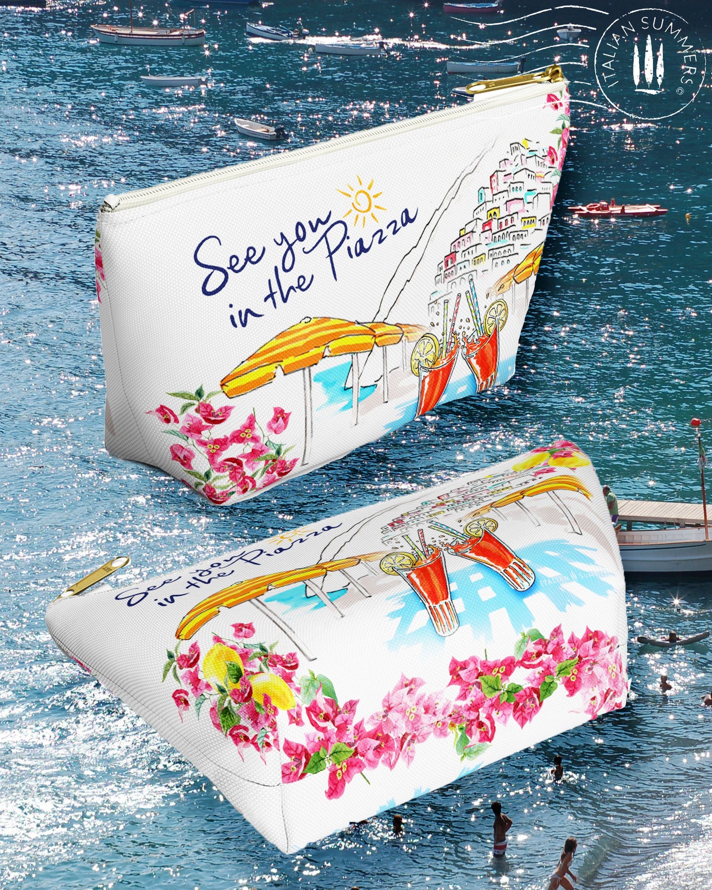 Clutch See you in the Piazza by Italian Summers Large