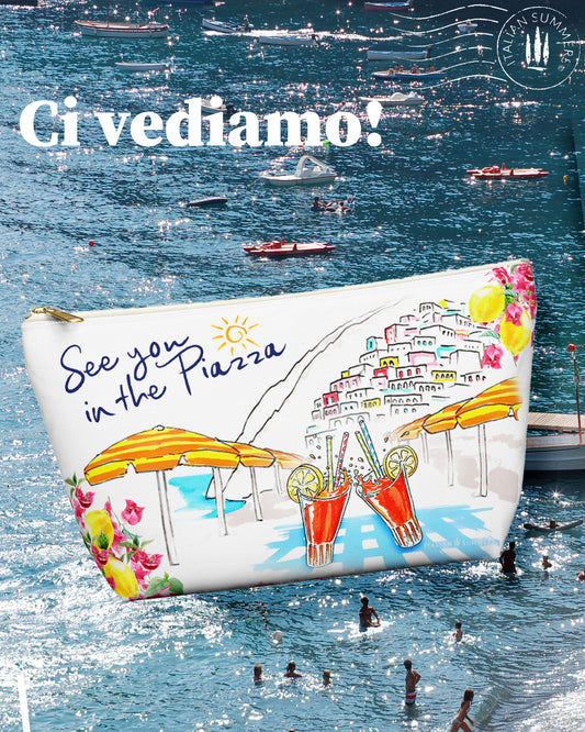 Clutch See you in the Piazza by Italian Summers Large