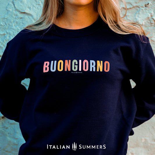 Sweatshirt BUONGIORNO – Italian Good Morning Sweater