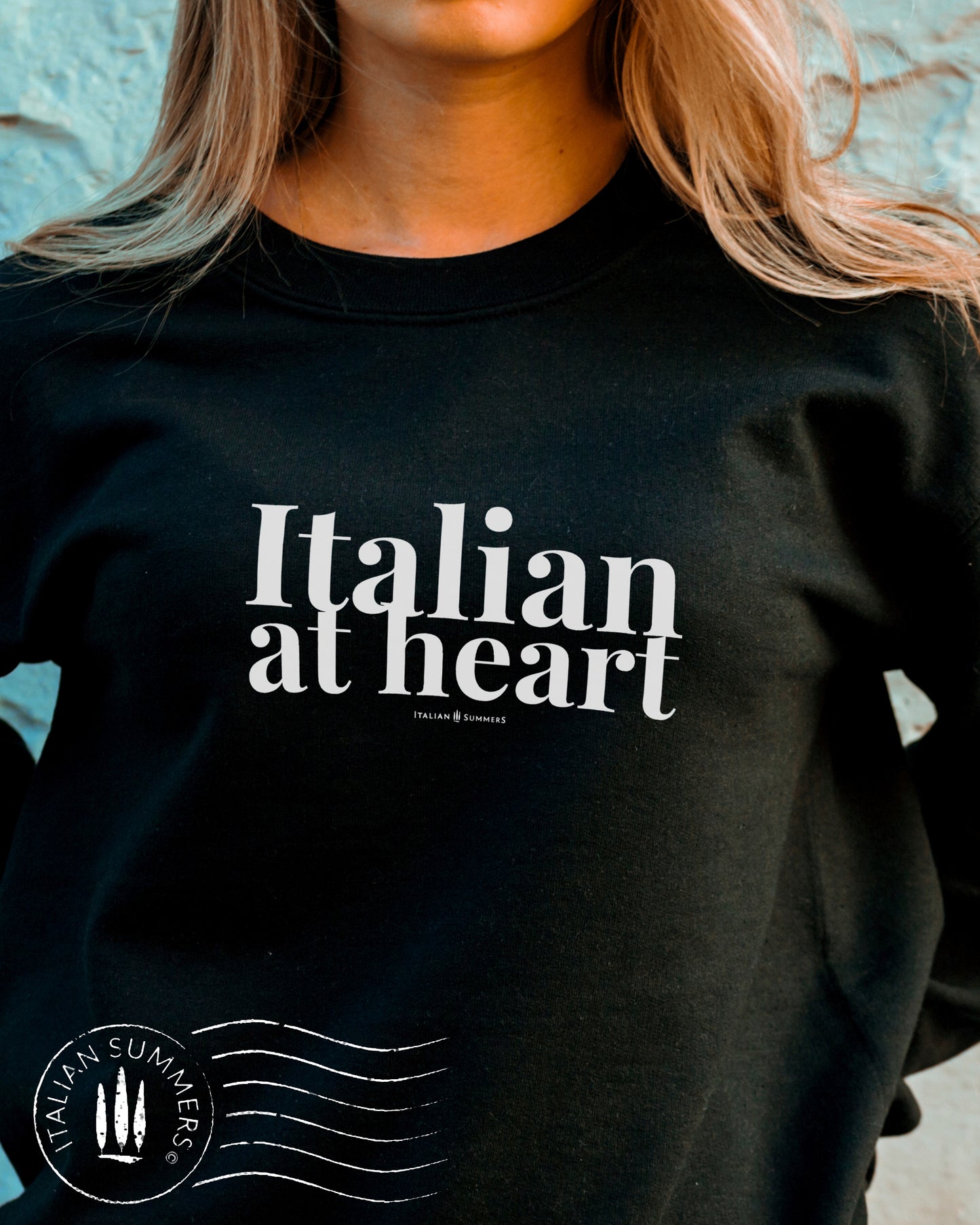Sweatshirt ITALIAN at HEART – Italiano nel Cuore