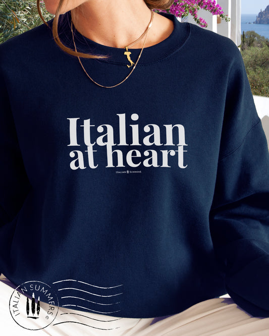 Sweatshirt ITALIAN at HEART – Italiano nel Cuore