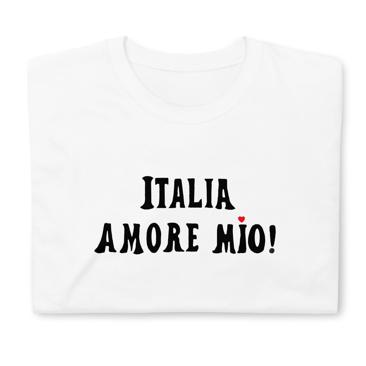 T-Shirt ITALIA AMORE MIO – Italy My Love Tee