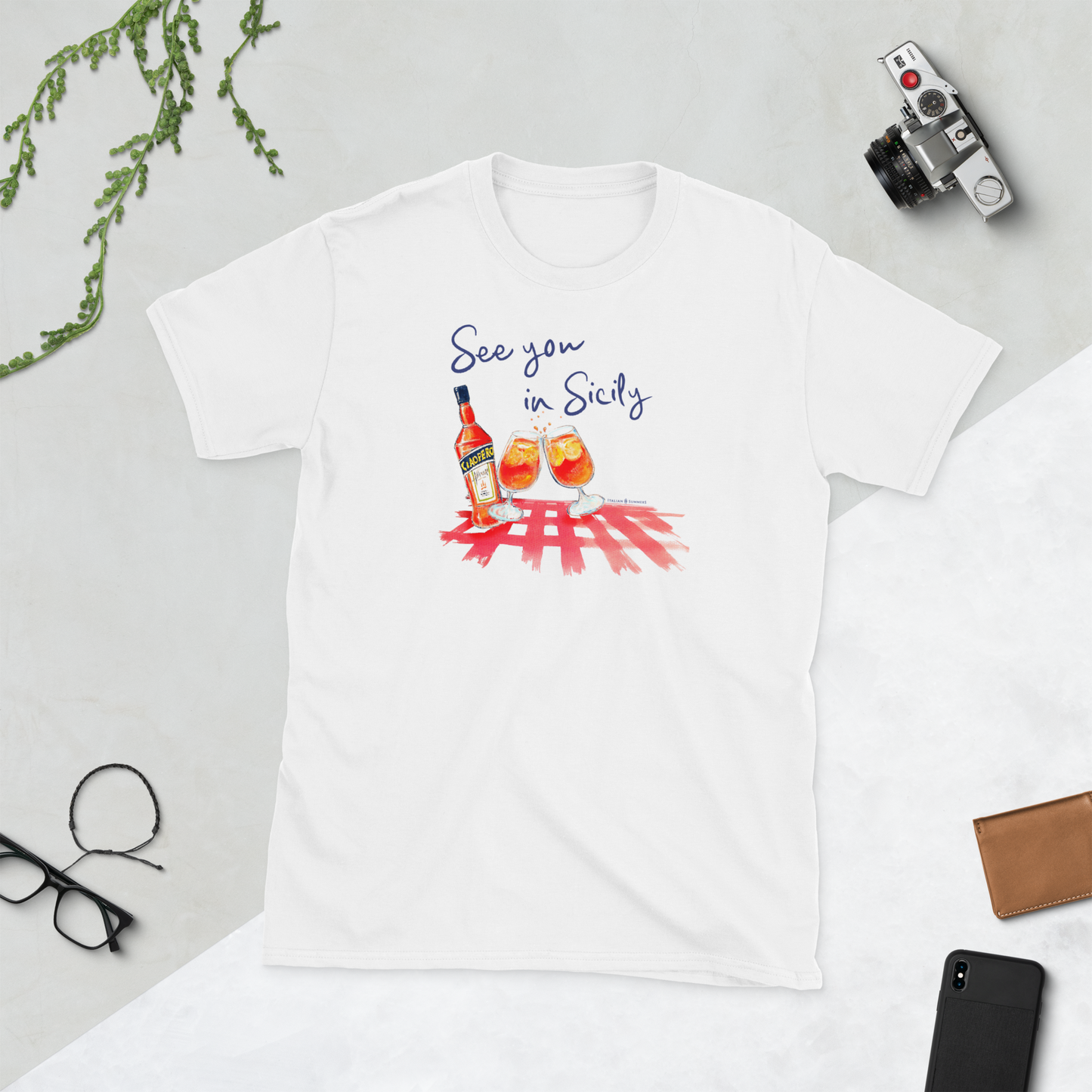 T-Shirt SEE YOU IN SICILY – Aperol Spritz Tee