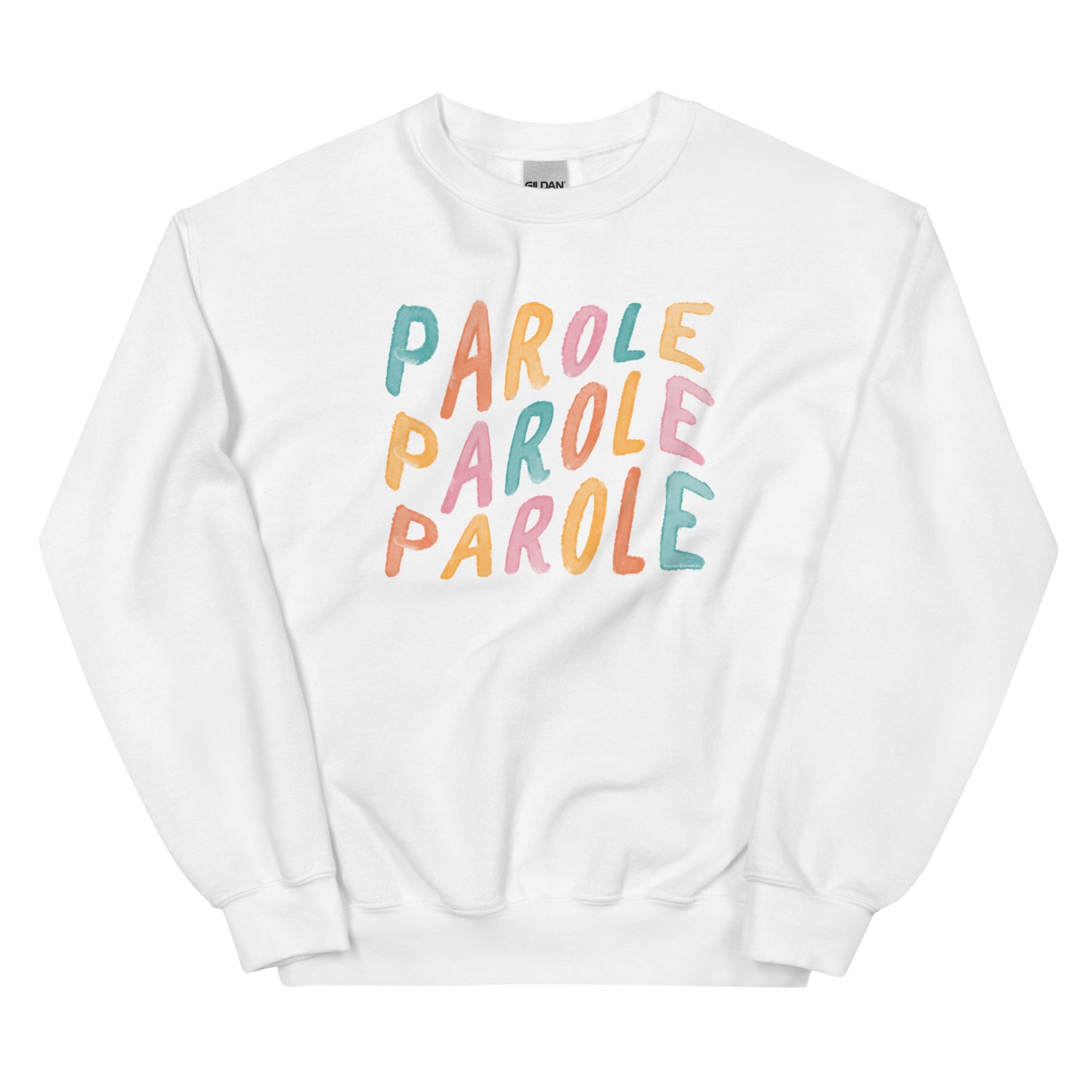 Sweatshirt PAROLE PAROLE PAROLE – 1970s Retro Italian Song