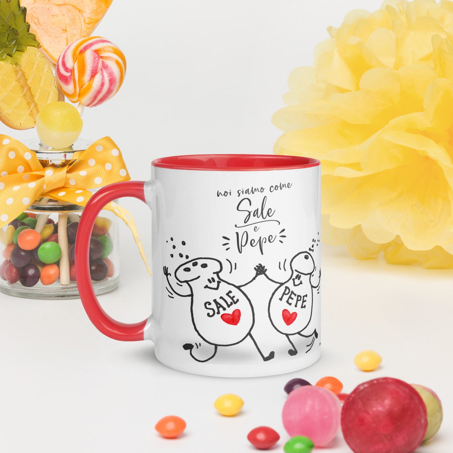 Mug with Color Inside