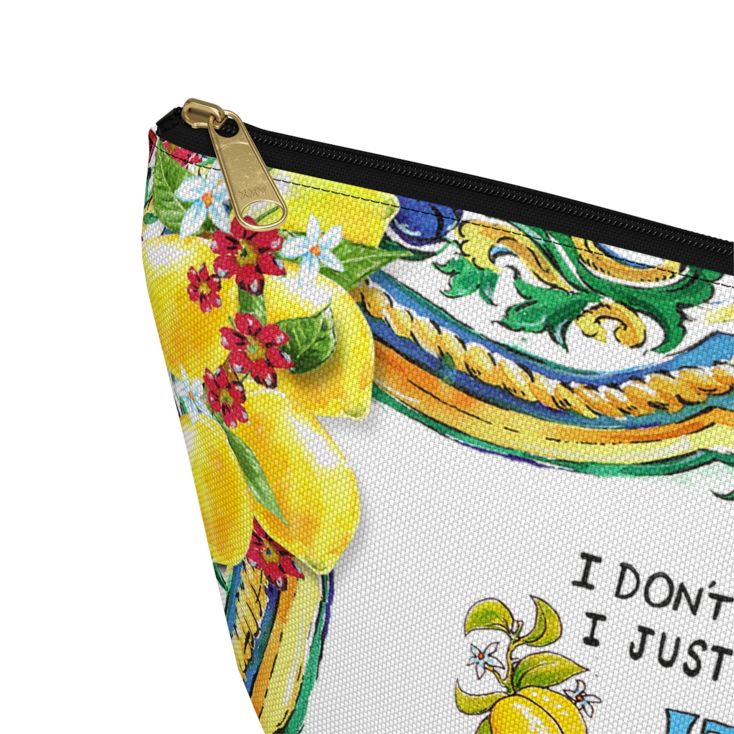 Clutch I don't need therapy, I just need to go to Italy sicilian lemons by Italian Summers