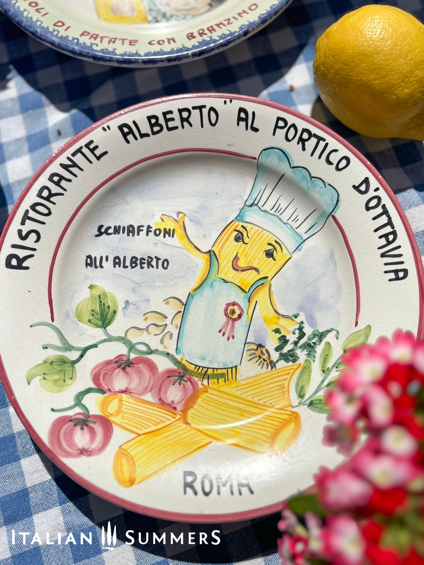The 1994 "Piatto della Specialità" Collection: A Hand-Painted Culinary Journey Through Italy (Set of 3)