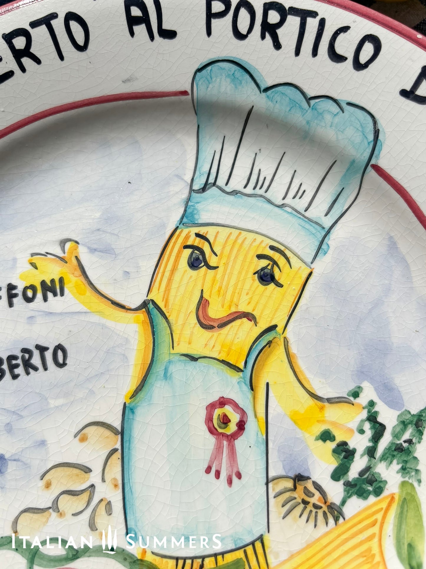 The 1994 "Piatto della Specialità" Collection: A Hand-Painted Culinary Journey Through Italy (Set of 3)