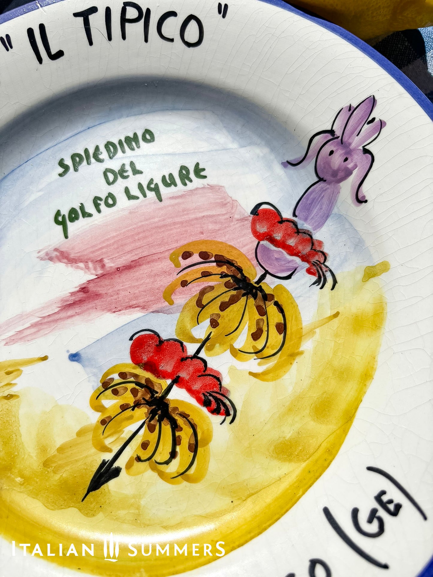 The 1994 "Piatto della Specialità" Collection: A Hand-Painted Culinary Journey Through Italy (Set of 3)