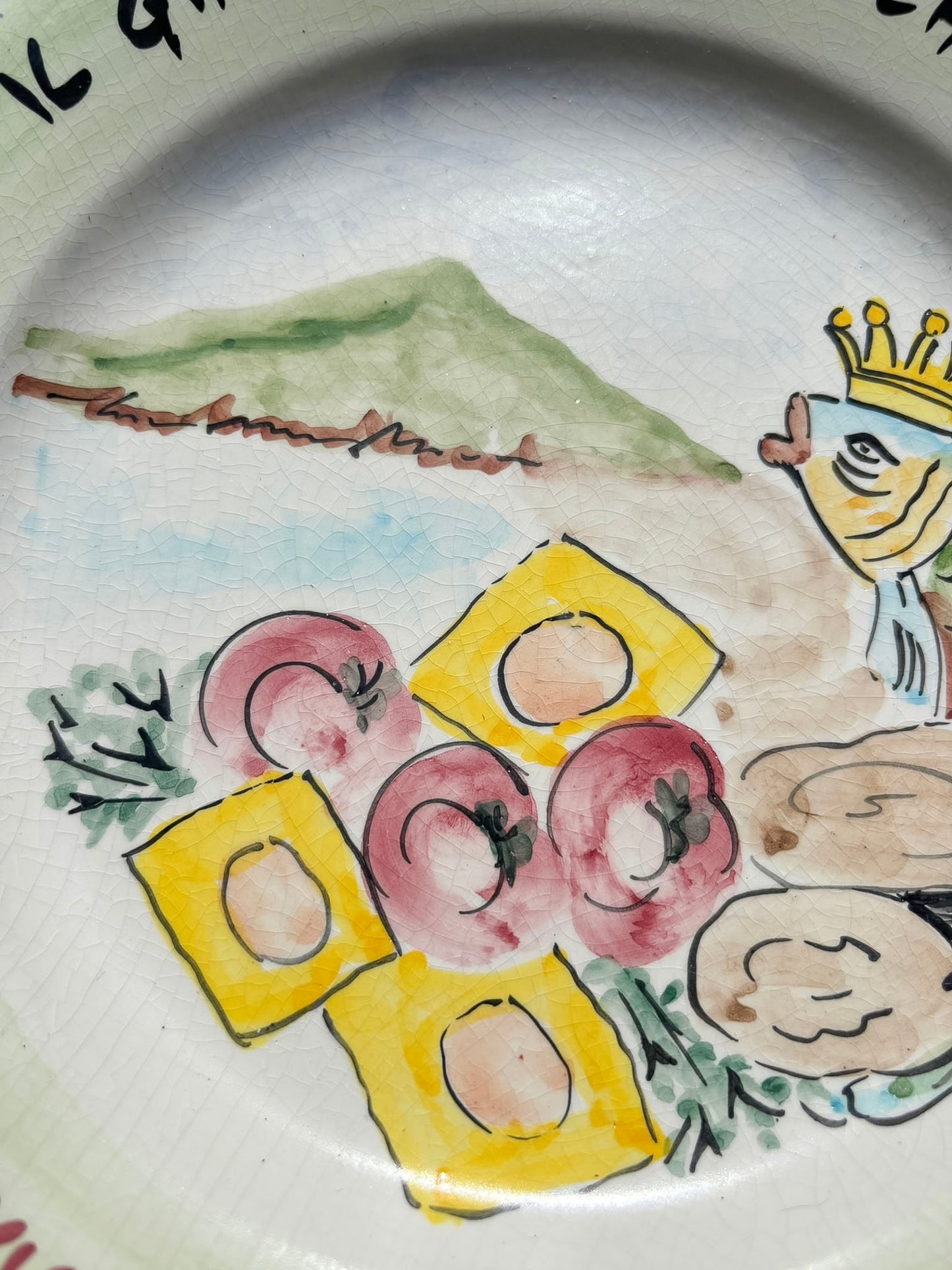 The 1994 "Piatto della Specialità" Collection: A Hand-Painted Culinary Journey Through Italy (Set of 3)
