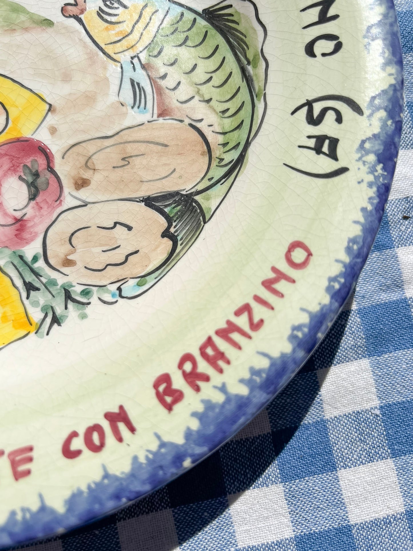 The 1994 "Piatto della Specialità" Collection: A Hand-Painted Culinary Journey Through Italy (Set of 3)