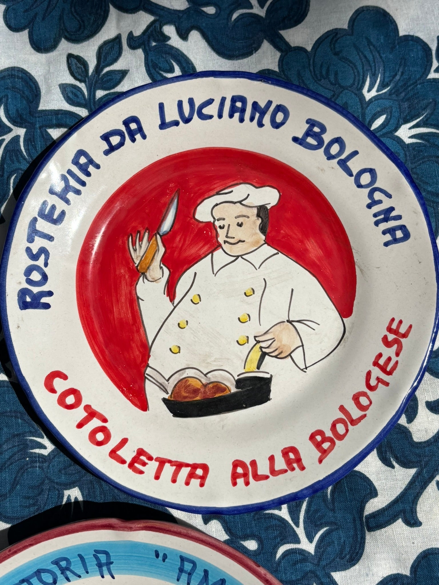 Buon Ricordo Vintage Italian Restaurant Plates – Vietri Ceramics