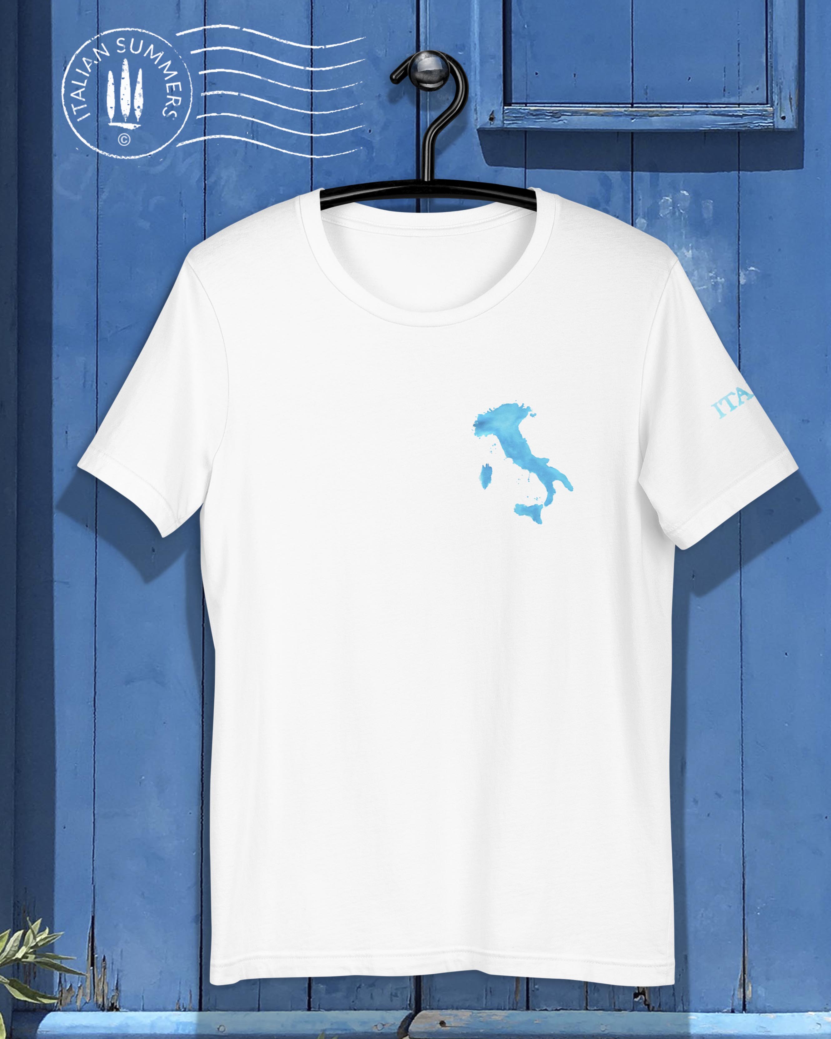 T Shirt ITALIA AZZURRA - Blue Italy